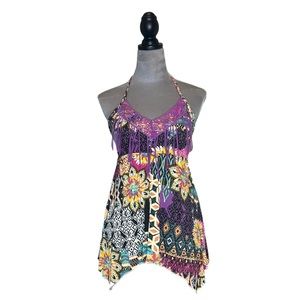 Fringe Boho Padded Halter